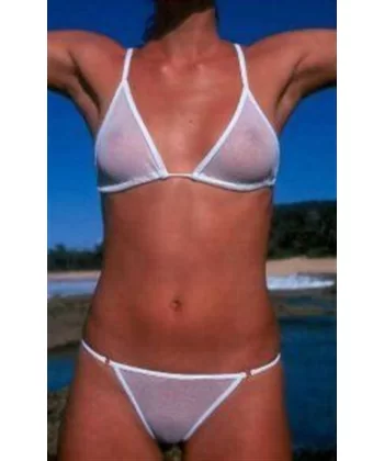 B060706 Transparan Bikini Takım