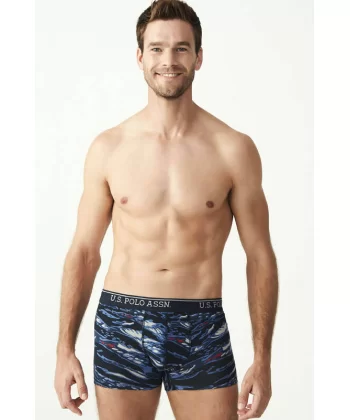 Baskılı Kısa Paça 3lü Boxer 80332