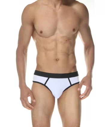 Beyaz Jockstrap Erkek İç Giyim