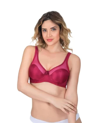 Bordo Emay 169 C Basic Balenli Toparlayıcı Sütyen