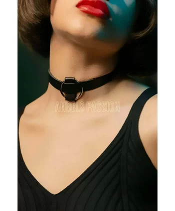 Deri Choker, Deri Kolye Tasma - Brf589