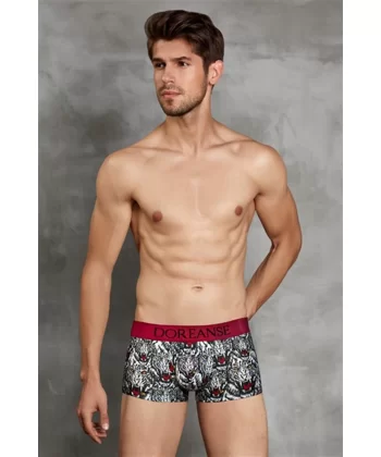 Doreanse Erkek Modal Baskılı Mini Paça Boxer 1712