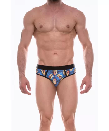 Erkek Desenli Jockstrap Çamaşır