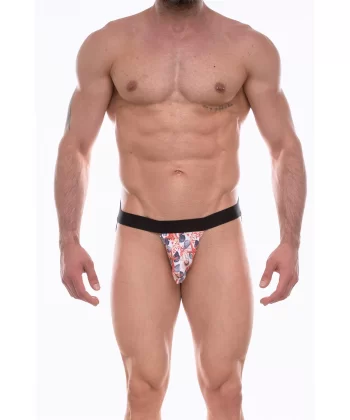 Erkek Desenli Jockstrap Çamaşır