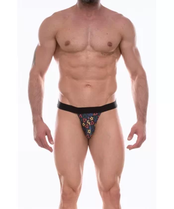 Erkek Desenli Jockstrap Çamaşır