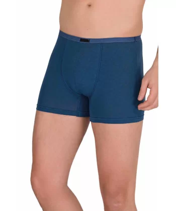 Erkek Modal Boxer Short İndigo 4488b