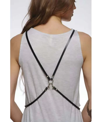 Günlük Şık Deri Harness - Brf202