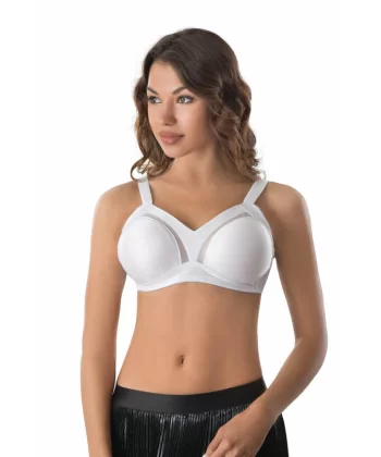 Tül Detaylı Push Up Minimizer Sütyen 168