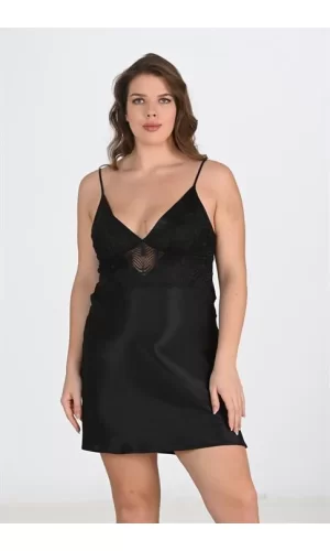2li Siyah Sabahlık Takımı Bigsize 6213