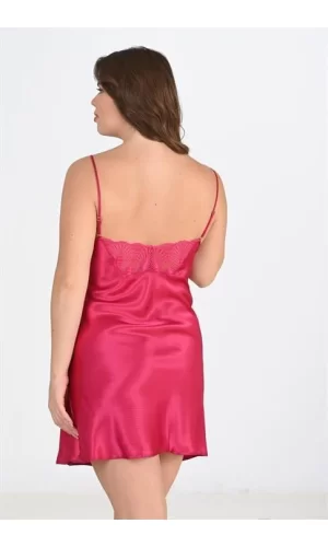 2li Vişne Sabahlık Takımı Bigsize 6212