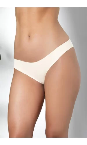 3lü Dikişsiz, İz Yapmaz, Lazer Kesim, Slip Külot Ekru (brf21261)