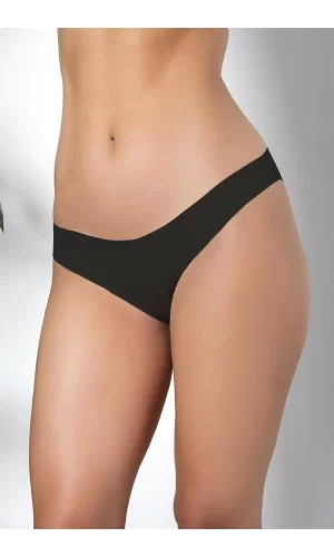 3lü Dikişsiz, İz Yapmaz, Lazer Kesim, Slip Külot Siyah (brf21261)