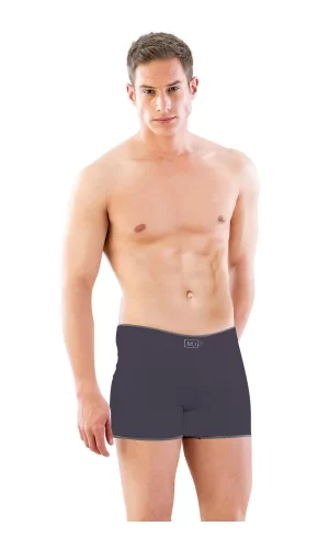Antrasit Mı Emay 2108 Seamless Uzun Erkek Boxer