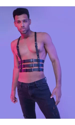 Askılı Erkek  Fantazi Harness Büstiyer 1160