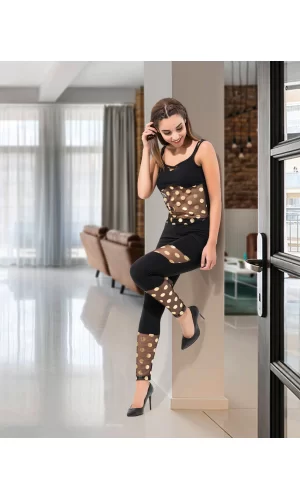 Askılı Kadın Tayt Takım 1501