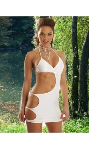 B060785 Dekolteli Seksi Elbise