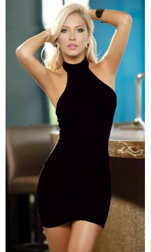 B100792 Seksi Mini Elbise