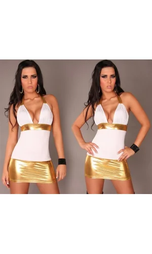 B100982 Seksi Mini Elbise