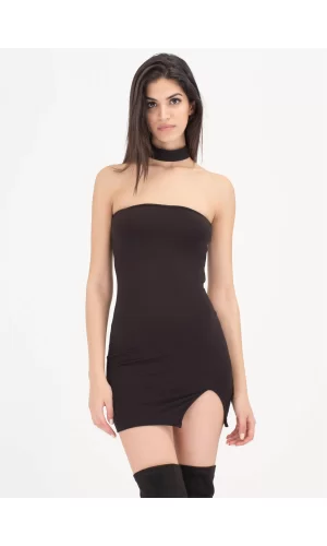 B101426 Dar Mini Elbise