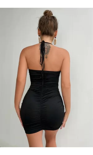 Bayan Seksi Mini Elbise