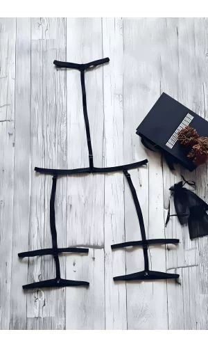 Bel - Boyun Ve Bacaktan Bağlamalı Harness Jartiyer - Brf150