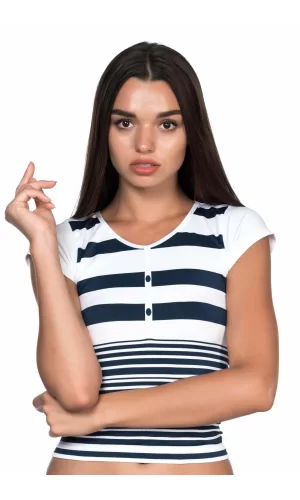 Beyaz-laci Mı Emay 5026 Soft Seamless T Shirt