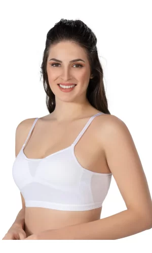 Beyaz Mı Emay 1423 Modal Cotton Kaplı Büstiyer