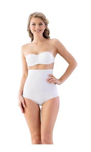 Beyaz Mı Emay 2813 Yüksek Bel Slip Lazer Korse