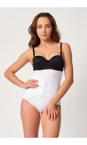 Beyaz Mı Emay 2932 Double Karın Agraf Destekli Slip Lazer Korse