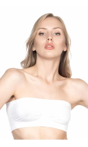 Beyaz Mı Emay 4002 Soft Straplez Büstiyer