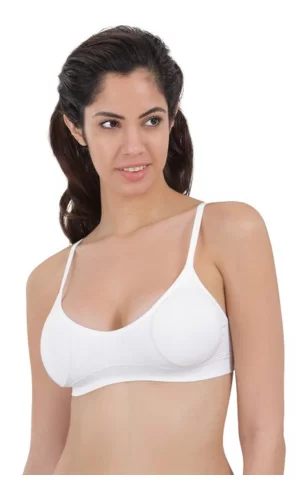 Beyaz Mı Emay 4020 Pedli İnce Askılı Büstiyer