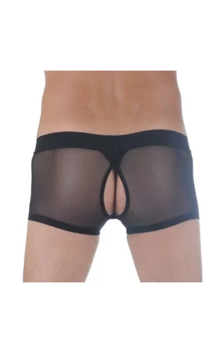 Br291121 Transparan Arkası Açık Mini Boxer