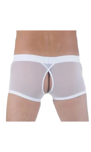 Br291122 Transparan Arkası Açık Mini Boxer