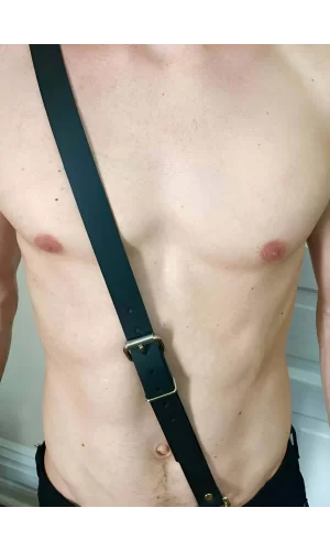 Çapraz Seksi Deri Erkek  Kemeri - Brfm30