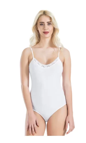 Dantelli Çıtçıtlı Kadın Body 311