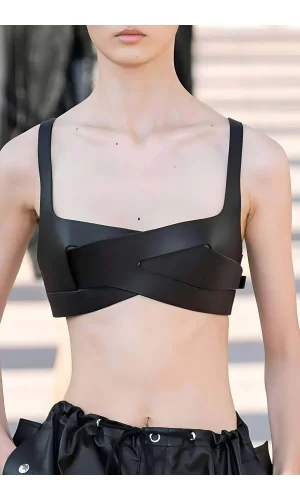 Deri Bra, Deri Sütyen Gögüs Harness - Brf1145