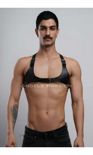 Deri Erkek  Göğüs Harness, Erkek  Göğüs Harness, Erkek  Göğüs Kemer - Brfm144