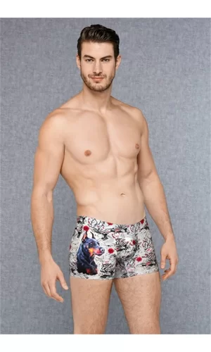 Doreanse Erkek  Modal Baskılı Boxer 1808