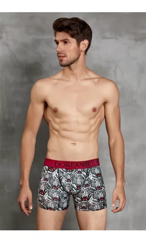 Doreanse Erkek  Modal Baskılı Boxer 1812