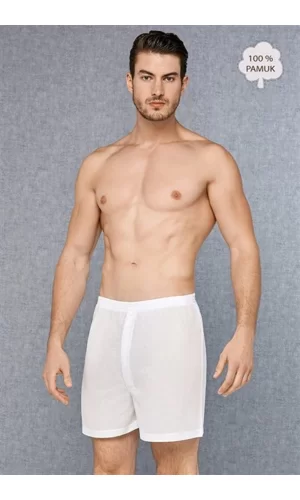 Doreanse Erkek  Pamuk Astarlı Uzun Bol Paça Boxer 1525