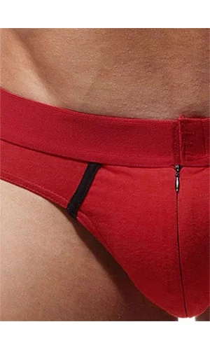 Doreanse  Fermuarlı Slip Külot 1269