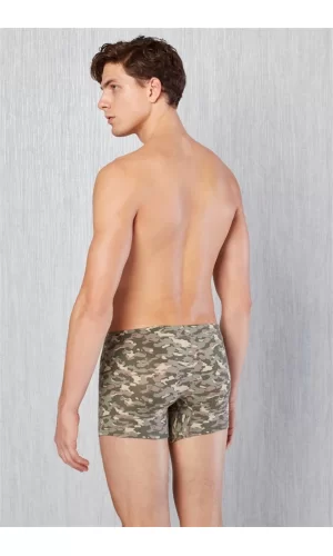 Doreanse Kamuflaj Desenli Erkek  Boxer 1815