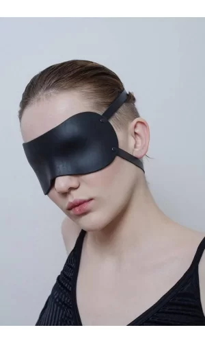 Düz Siyah Maske Uyku Gözlüğü