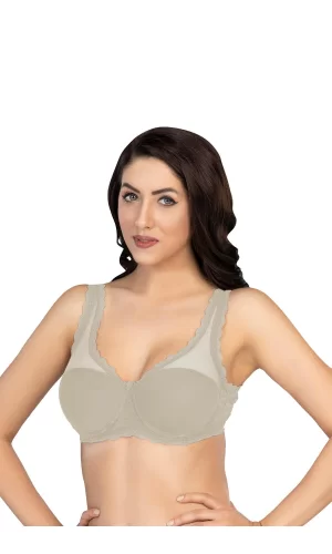 Ekru Mı Emay 172 D Pedli Dantelli Balenli Minimazer