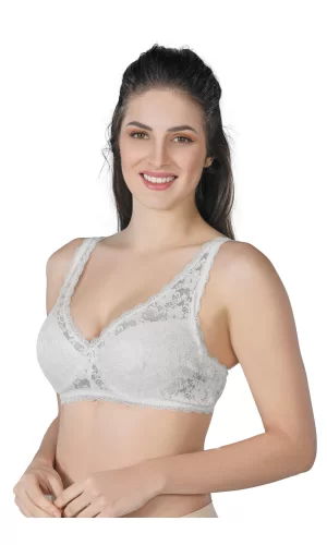 Ekru Mı Emay 188 C Pedli Dantelli Telli Toparlayıcı Sütyen