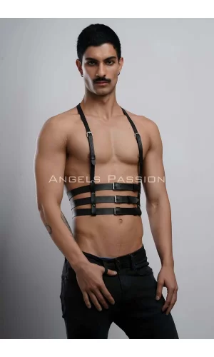 Erkek  Clubwear, Deri Party Giyim, Techno Clubwear - Brfm17