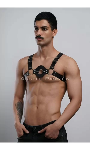 Erkek  Deri Göğüs Harness, Erkek  Deri İç Giyim, Fantezi Giyim - Brfm151