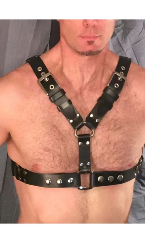 Erkek  Erotik Giyim Deri Harness - Brfm22
