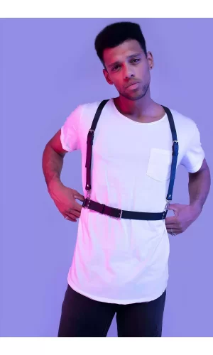 Erkek  Göğüs Harness, Erkek  Gömlek Kemeri, Erkek  T-shirt Kemeri - Brfm206