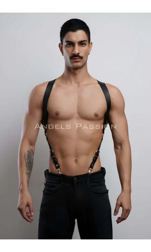 Erkek  Göğüs Harness, Erkek  Pantolon Kemer, Deri Erkek  Kemer - Brfm146